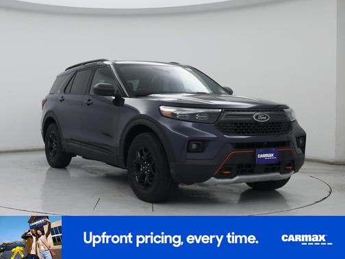 Blue 2022 Ford Explorer Timberline