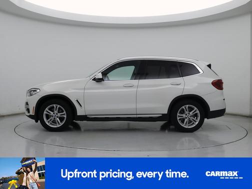 White 2020 BMW X3 XDrive30i