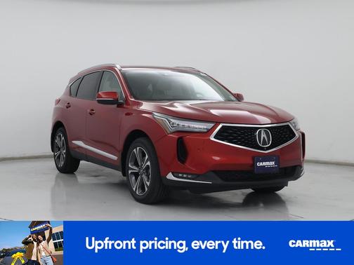 Red 2022 Acura RDX SH-AWD Advance