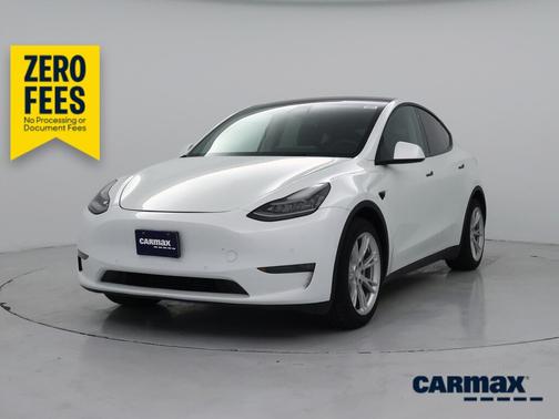 White 2021 Tesla Model Y Long Range
