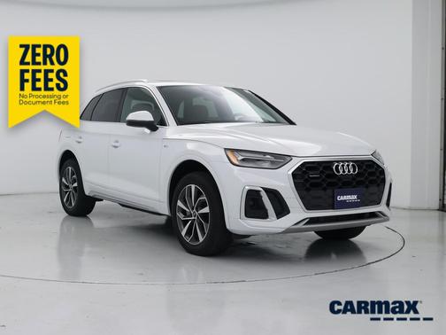 White 2023 Audi Q5 S-Line Premium Plus