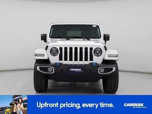 White 2023 Jeep Wrangler 4xe Unlimited Sahara