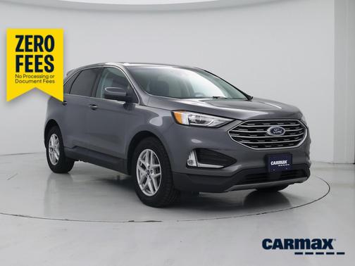 Gray 2021 Ford Edge SEL