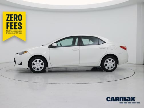 White 2019 Toyota Corolla LE