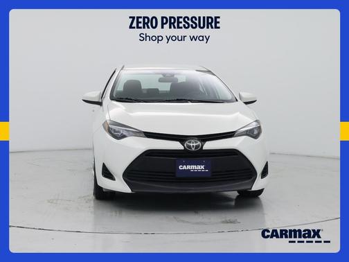 White 2019 Toyota Corolla LE