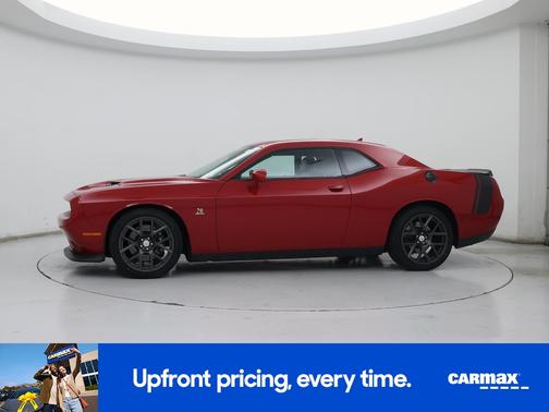 Red 2016 Dodge Challenger R/T Scat Pack
