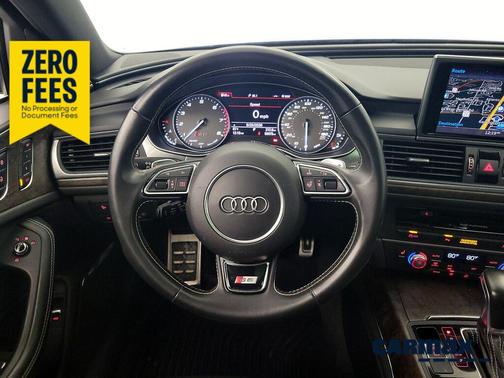 Blue 2017 Audi S6 Premium Plus