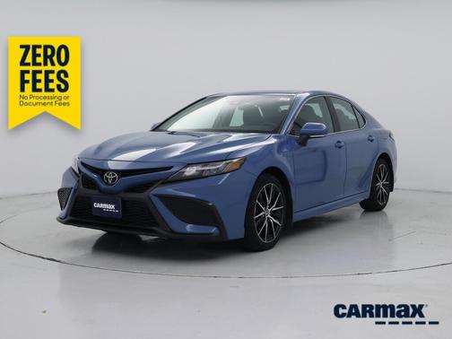 Blue 2024 Toyota Camry SE