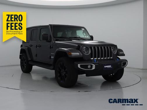 Gray 2023 Jeep Wrangler 4xe Unlimited Sahara
