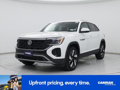 White 2025 Volkswagen Atlas Cross Sport SE w/Tech