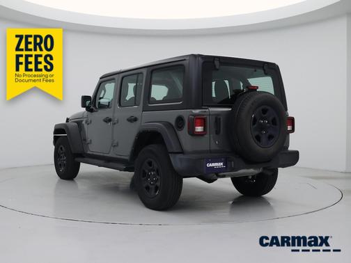 Gray 2022 Jeep Wrangler Unlimited Sport
