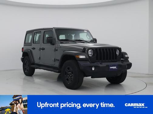 Gray 2022 Jeep Wrangler Unlimited Sport
