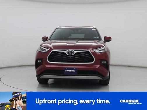 Red 2023 Toyota Highlander Platinum