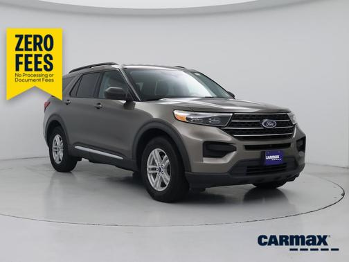 Brown 2021 Ford Explorer XLT