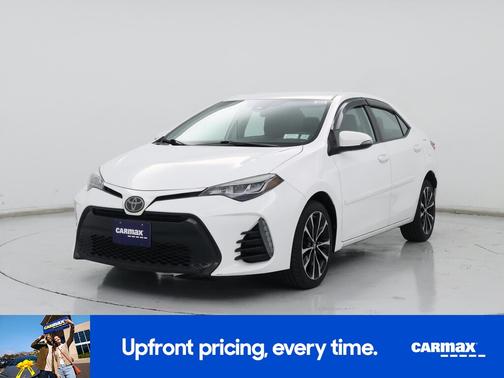 White 2018 Toyota Corolla SE