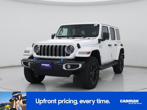 White 2024 Jeep Wrangler 4xe Sahara
