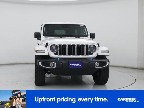 White 2024 Jeep Wrangler 4xe Sahara