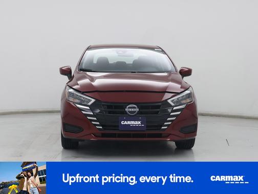 Red 2025 Nissan Versa SV