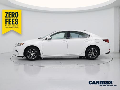 White 2018 Lexus ES 350