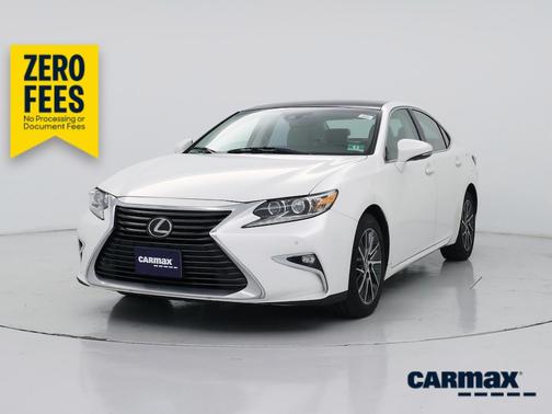 White 2018 Lexus ES 350