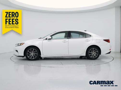 White 2018 Lexus ES 350