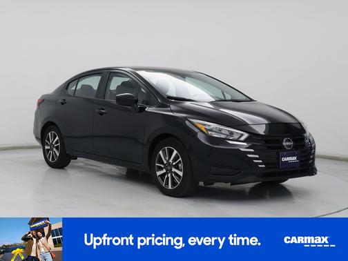 Black 2025 Nissan Versa SV