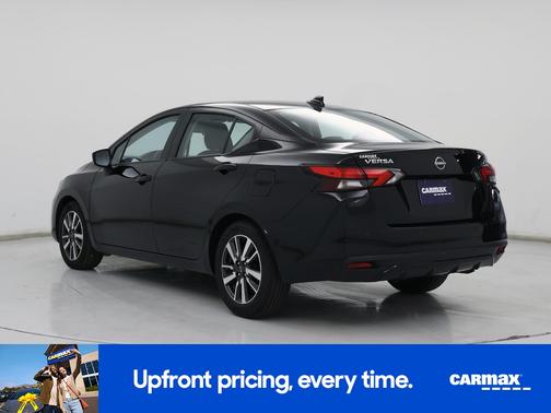 Black 2025 Nissan Versa SV