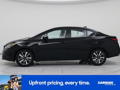 Black 2025 Nissan Versa SV