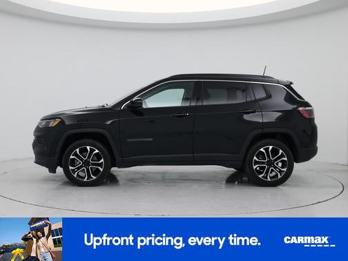 Black 2022 Jeep Compass Limited