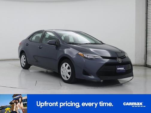 Blue 2017 Toyota Corolla LE