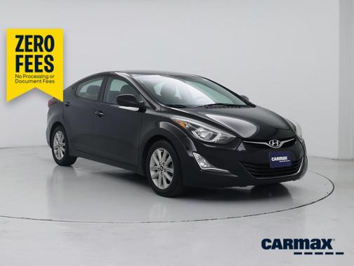 Black 2016 Hyundai ELANTRA SE