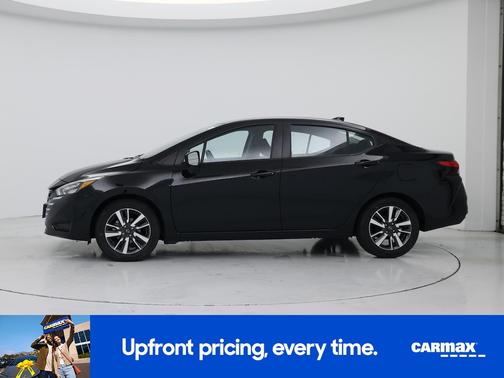 Black 2025 Nissan Versa SV