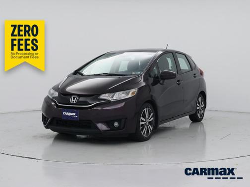 Purple 2015 Honda Fit EX