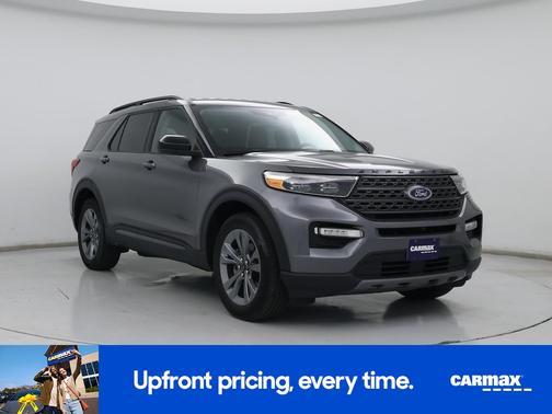 Gray 2023 Ford Explorer XLT