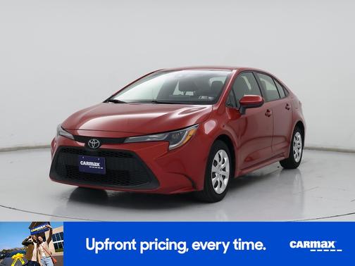 Red 2020 Toyota Corolla LE