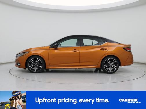 Orange 2023 Nissan Sentra SR