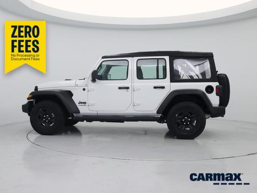 White 2022 Jeep Wrangler Unlimited Sport