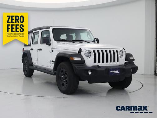 White 2022 Jeep Wrangler Unlimited Sport