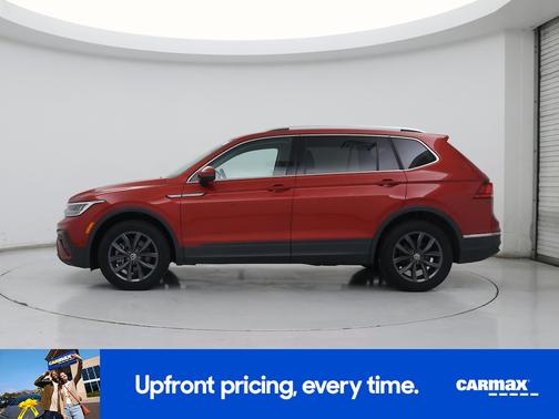 Orange 2022 Volkswagen Tiguan SE
