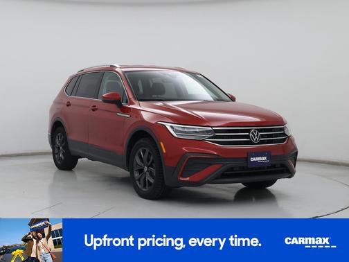 Orange 2022 Volkswagen Tiguan SE