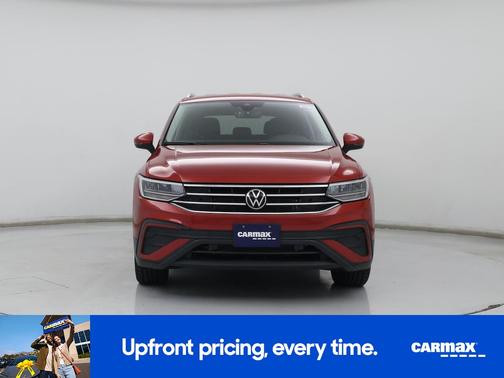 Orange 2022 Volkswagen Tiguan SE