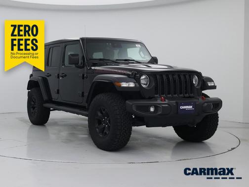 Black 2022 Jeep Wrangler Unlimited Rubicon
