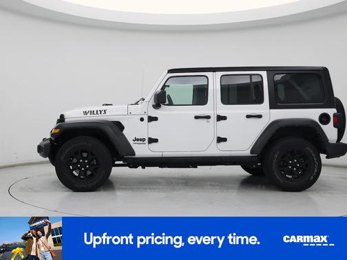 White 2022 Jeep Wrangler Unlimited Willys