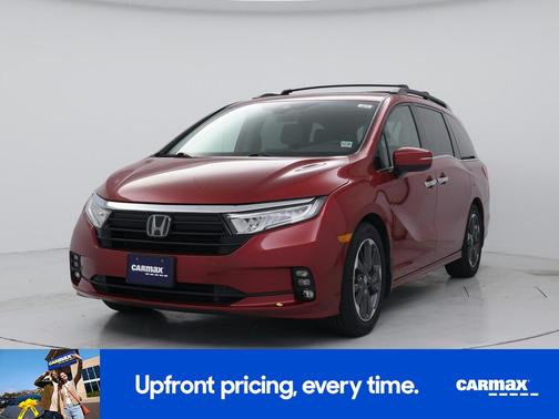 Red 2023 Honda Odyssey Elite