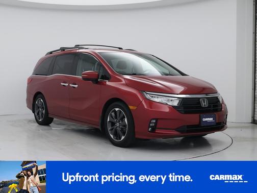 Red 2023 Honda Odyssey Elite