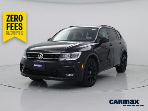 Black 2020 Volkswagen Tiguan SE R-Line Black
