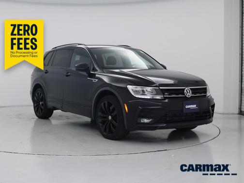 Black 2020 Volkswagen Tiguan SE R-Line Black