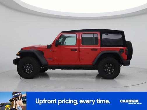 Red 2024 Jeep Wrangler 4xe Willy's