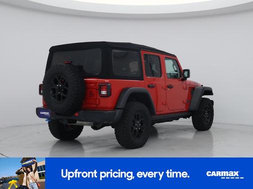 Red 2024 Jeep Wrangler 4xe Willy's