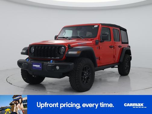 Red 2024 Jeep Wrangler 4xe Willy's